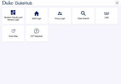 DukeHub Home DukeHub Home