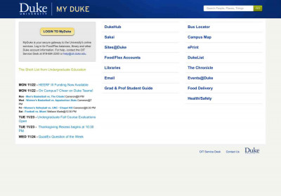 Duke Students Duke Students