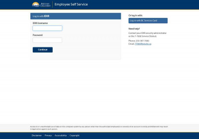 Government of British Columbia Government of British Columbia