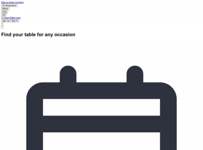 OpenTable: Restaurants and Restaurant Reservations OpenTable: Restaurants and Restaurant Reservations