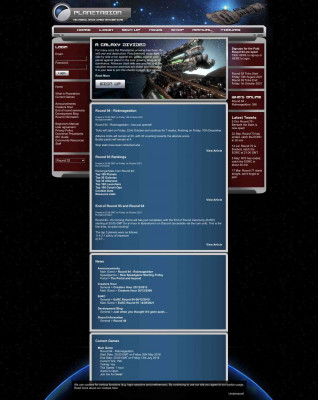 Planetarion Portal Planetarion Portal
