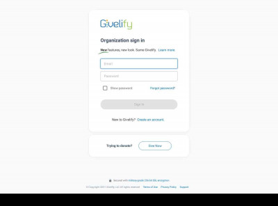 Login Page - Givelify Login Page - Givelify