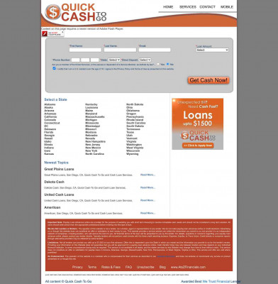 One Click Cash Kokomo IN - QuickCashToGo.com One Click Cash Kokomo IN - QuickCashToGo.com