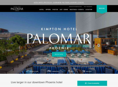 Stitch up your Phoenix Stay - Kimpton Hotel Palomar Phoenix Stitch up your Phoenix Stay - Kimpton Hotel Palomar Phoenix